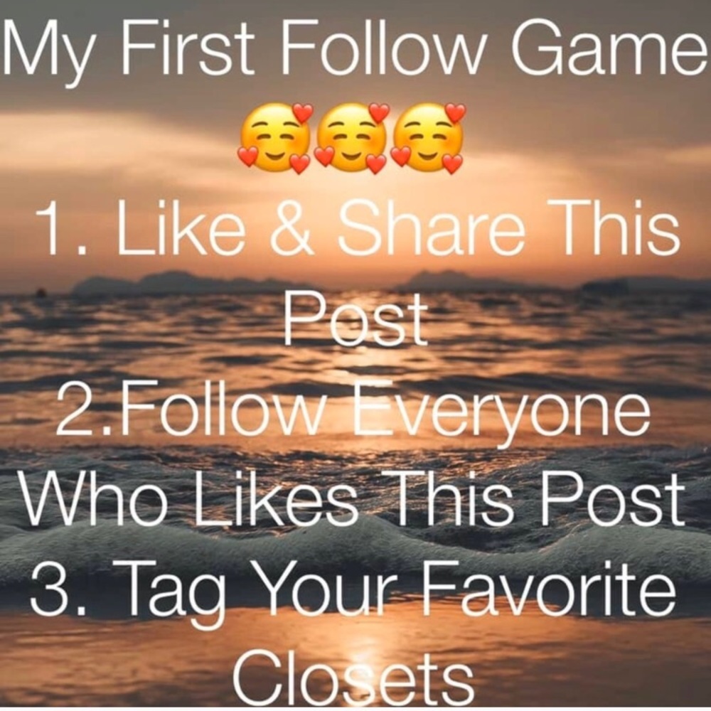 Follow game 😍.